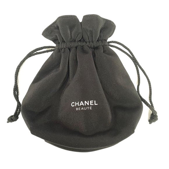 CHANEL | Bags | Chanel Beaut Black Iridescent Drawstring Bag | Poshmark